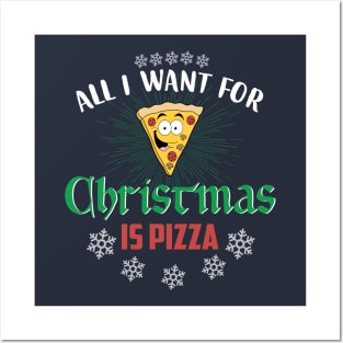 Pizza christmas gift for mom, dad, nana, grandpa, niece, son, daughter Posters and Art